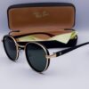 Ray Ban Black with Gold Frame
