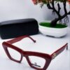 Tory Burch Red Frame Glasses
