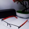 Gucci Rimless Red and Black Frame