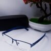 Gucci Rimless Blue Frame