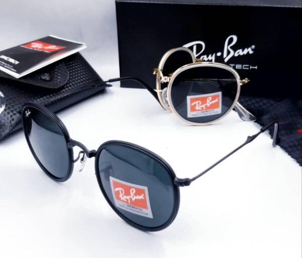 Ray Ban Tech Round Black Frame